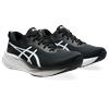 Laufschuh ASICS "GEL-FLUX 8", Gr. 40,5, schwarz-weiß (schwarz, weiß), Textil, Synthetik, sportlich, Schuhe