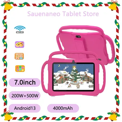 2024 New 5G WIFI Children's Tablet 4GB RAM 64GB ROM Portable Mini Tablet Quad Core Dual Camera