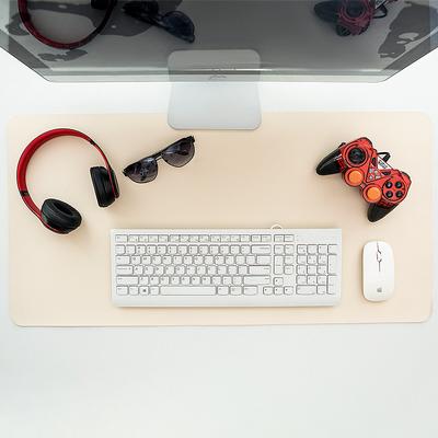 Extra Large Waterproof PU Mouse Pad for Computer Office Desk Writing Desk Pad with Edge Protection