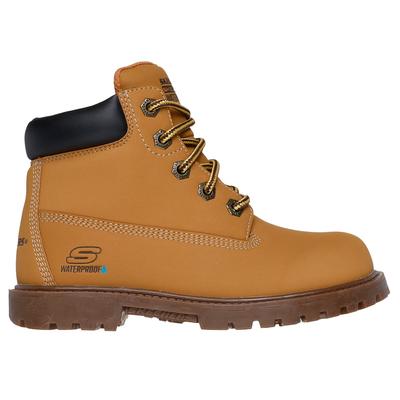 Skechers Boy's Power Reach - Hydro-Tread Boots | Size 13.5 | Wheat | Synthetic