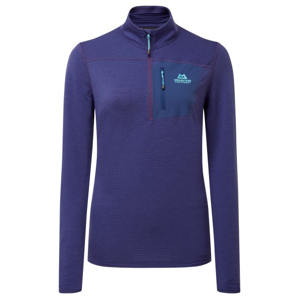 Mountain Equipment - Women's Lumiko Zip T - Fleecepullover Gr 42 blau