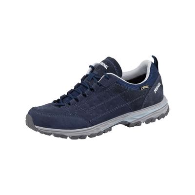 Wanderschuh MEINDL "Meindl Durban Lady GTX marine", Gr. 40, Normalschaft, blau, Veloursleder, Schuhe, 1 Paar