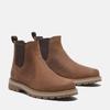 Chelseaboots TIMBERLAND "BRITTON ROADMID CHELSEA BOOT", Herren, Gr. 47,5, braun (rust full grain), Leder, sportlich, Schuhe, Stiefelette, Winterschuhe, Ankle Boots