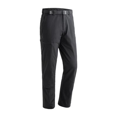 Outdoorhose MAIER SPORTS "Nil Winter", Herren, Gr. 26, Kurzgrößen, schwarz, 90% Polyamid, 10% Elasthan, Hosen, Herren Winter Wanderhose, Funktionshose mit Netzinnenfutter Image