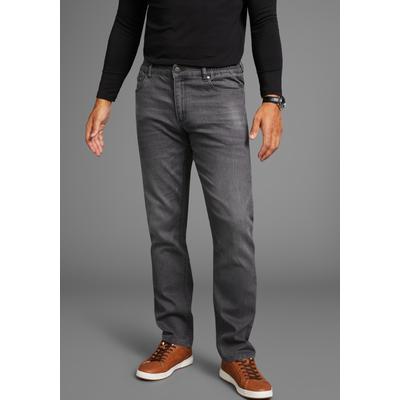 Dehnbund-Jeans ARIZONA "Paul", Herren, Gr. 27, N + U Gr, schwarzgrauused, Obermaterial: 81% Baumwolle, 17% Polyester, 2% Elasthan, Basic, bequem lang, Jeans, elastischer Dehnbund, Comfort-Fit, gerader Beinschnitt Image