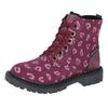 Stiefel LICO "Trendstiefel Malati", Gr. 34, rot, Veloursleder, Schuhe