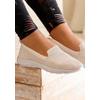 Slipper LASCANA, Damen, Gr. 37, bunt (beige, rosé, apricot), Obermaterial: 100% Textilmaterial. Futter: 100% Textilmaterial. Decksohle: 100% Textilmaterial. Laufsohle: 100% Synthetik, unifarben, Strukturmuster, Basic, Schuhe, Sneaker, Halbschuh,...