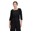 Strickjacke VERA MONT "Vera Mont Strickbolero langarm", Damen, Gr. XXL, schwarz, Strick, Obermaterial: 62% Viskose, 34% Polyamid, 4% Elasthan., feminin, figurumspielend normal, Langarm, Strickjacken, Ärmelschlitz