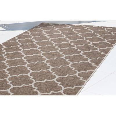 Teppich MY HOME "Valon" Gr. 31, beige, B:80cm H:7mm L:230cm, Kunstfaser, Teppiche, Indoor und Outdoor geeignet, Wohnzimmer Image