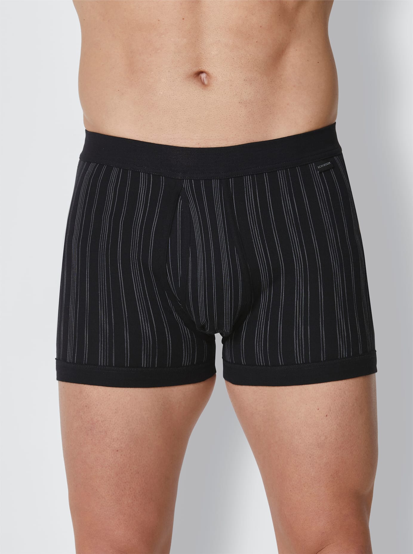 Schlüpfer SCHIESSER, Herren, Gr. 6, schwarz, 100% Baumwolle, Unterhosen Image