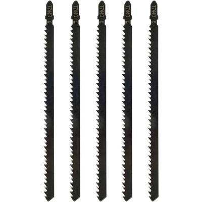 ZVD - 5 Stück T744D Stichsägeblätter 180 mm – professionelles Zubehör kompatibel mit Bosch, Metabo, Image