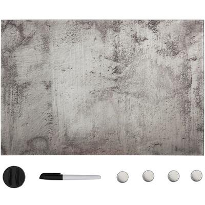 Magnettafel Wandmontage Glas 60x40 cm vidaXL Image