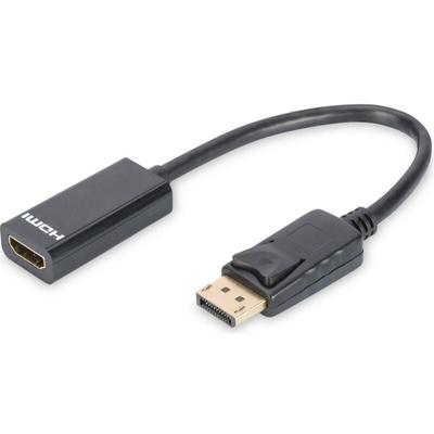Digitus - DisplayPort - hdmi Adapter Kabellänge 0,15m, dp st auf hdmi bu Image