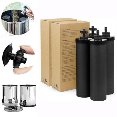 Packung mit 4 Filtern für Schwerkraft-Wasserfiltersysteme, kompatibel mit Weeplow-, Berkey-,