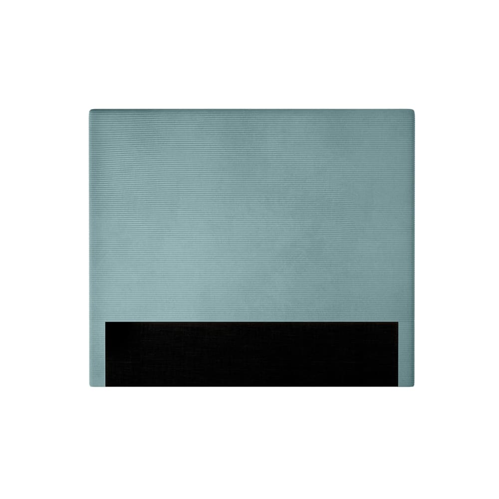 Tête de lit en velours côtelé - 160cm - Bleu