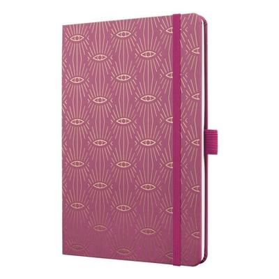 Wochenkalender »Jolie Mystic Mauve 2025« A5 Hardcover violett, Sigel, 13.5x20.3x1.6 cm