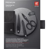 ZWILLING Beauty Nagelpflege Set Leder schwarz 3-teilig 1 Stk. Nagelpflegeset