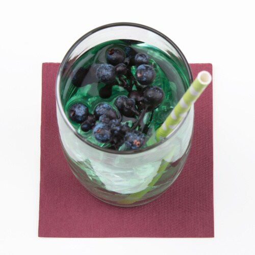 Softpoint Mini-Cocktail Serviette in Bordeaux, 20 x 20 cm, 250 Stück - Mank Image