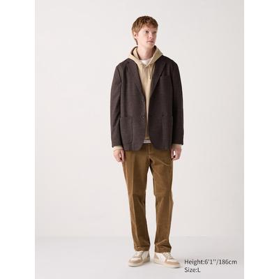 Uniqlo - Smart Ankle Trousers (corduroy, Longer) - Brown