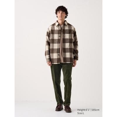 Uniqlo - Smart Ankle Trousers (corduroy, Longer) - Dark Green