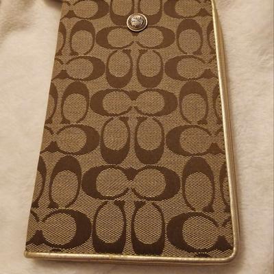 Coach Accessories | Coach Signature C Ereader 2000s Y2k | Color: Brown/Tan | Size: Os