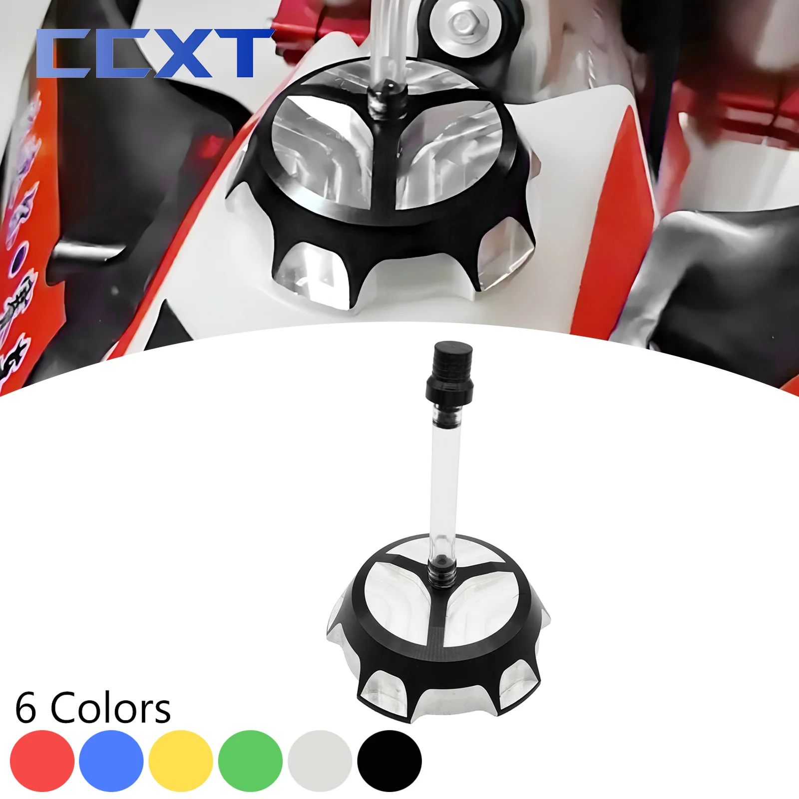50mm CNC alluminio accessori moto parti Gas carburante tappo serbatoio benzina per Dirt Bike ATV moto Motocross parti universali