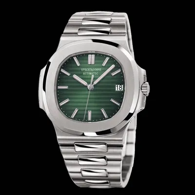 SPECHT&SOHNE 2025 New Mechanical Watch For Men Green Dial Sapphire 42MM Japan Miyota 8215 Automatic Movement 5711 Classic Watch