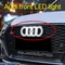 AUDI Auto Griglia Anteriore Logo Luce LED Badge Adesivo Luminoso Luce Decorativa Per AUDI Q7 A8L Q8