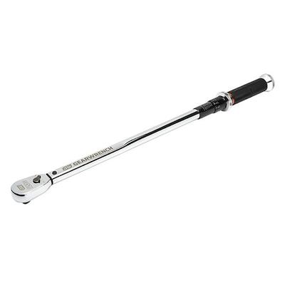 GEARWRENCH 85181 1/2" Drive 120XP Micrometer Torque Wrench 30-250 ft/lbs.