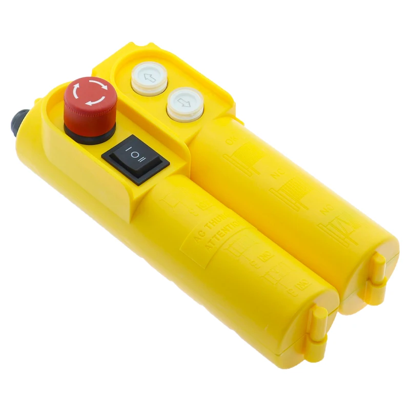 Palan électrique de contrôle de grue anti-pluie, série COB-61DR, opération directe, bouton de commutation haut et bas avec condensateur 30UF