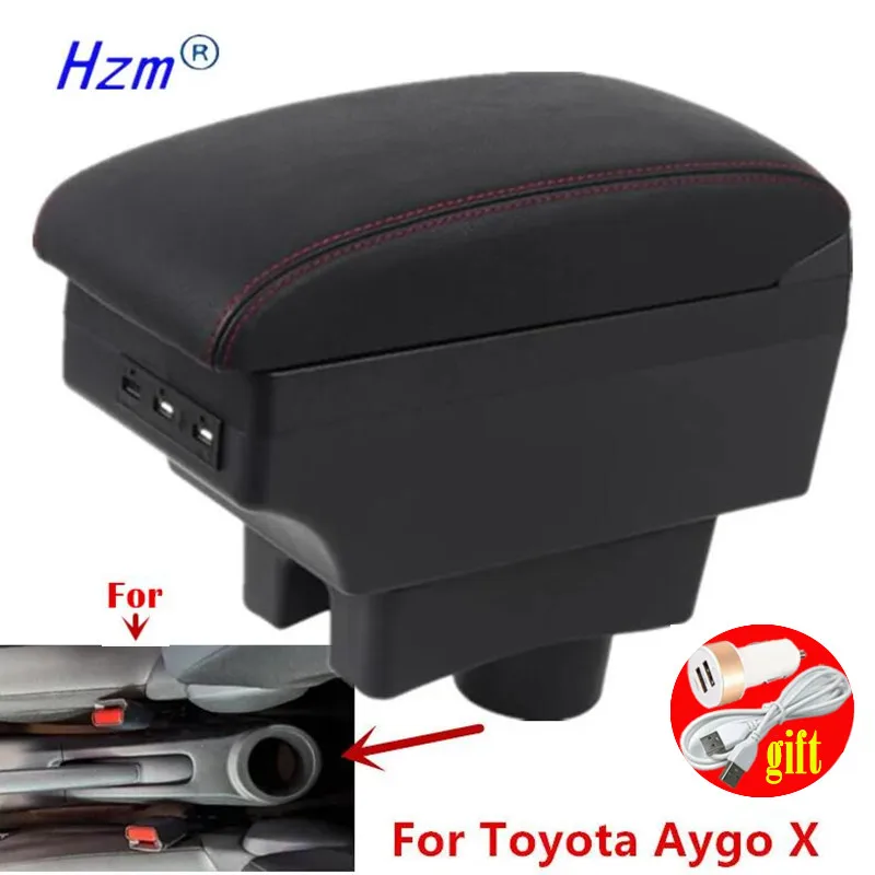 Für Toyota Aygo X Armlehne box Für Toyota Aygo X auto armlehne box Lagerung box Innen Gewidmet Retrofit teile Auto Zubehör Image