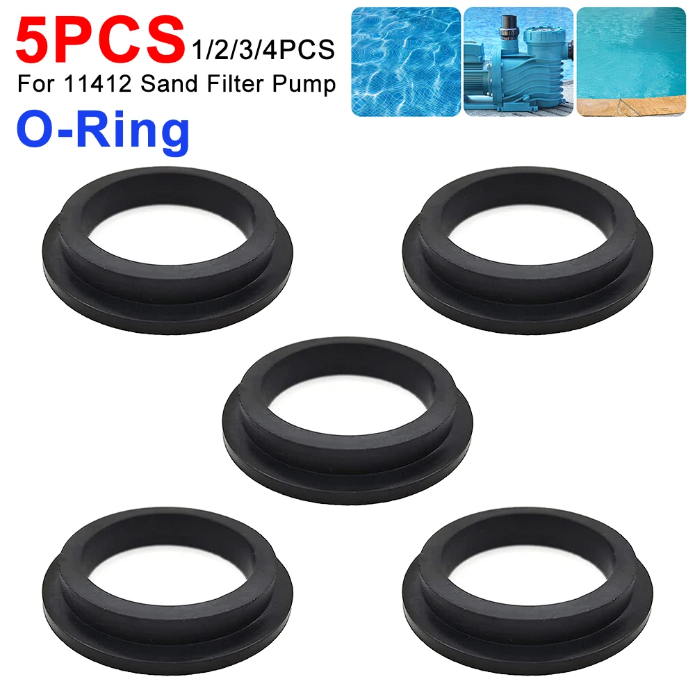 Pompe de filtre de piscine en forme de L, joint torique, moteur de pompe de filtre à sable, remplacement Intex 11412, accessoires de piscine, 5 pièces, 4 pièces, 3 pièces, 1 pièces