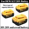 Batteries au lithium rechargeables pour outils électriques Dewalt, accessoires pour outils