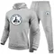 Herren Sport bekleidung Freizeit kleidung Sport bekleidung und Jogging Fitness anzug bedruckter Top