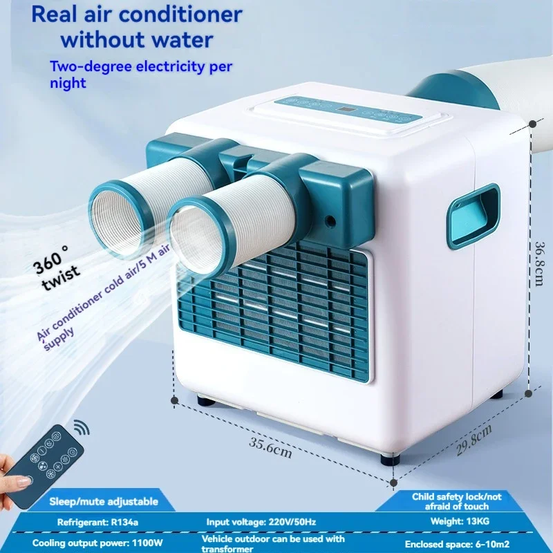 Outdoor mobile Klimaanlage Kühlaggregat kostenlose Installation LKW Klimaanlage Kühl werkstatt nach Hause kleines Camping Image