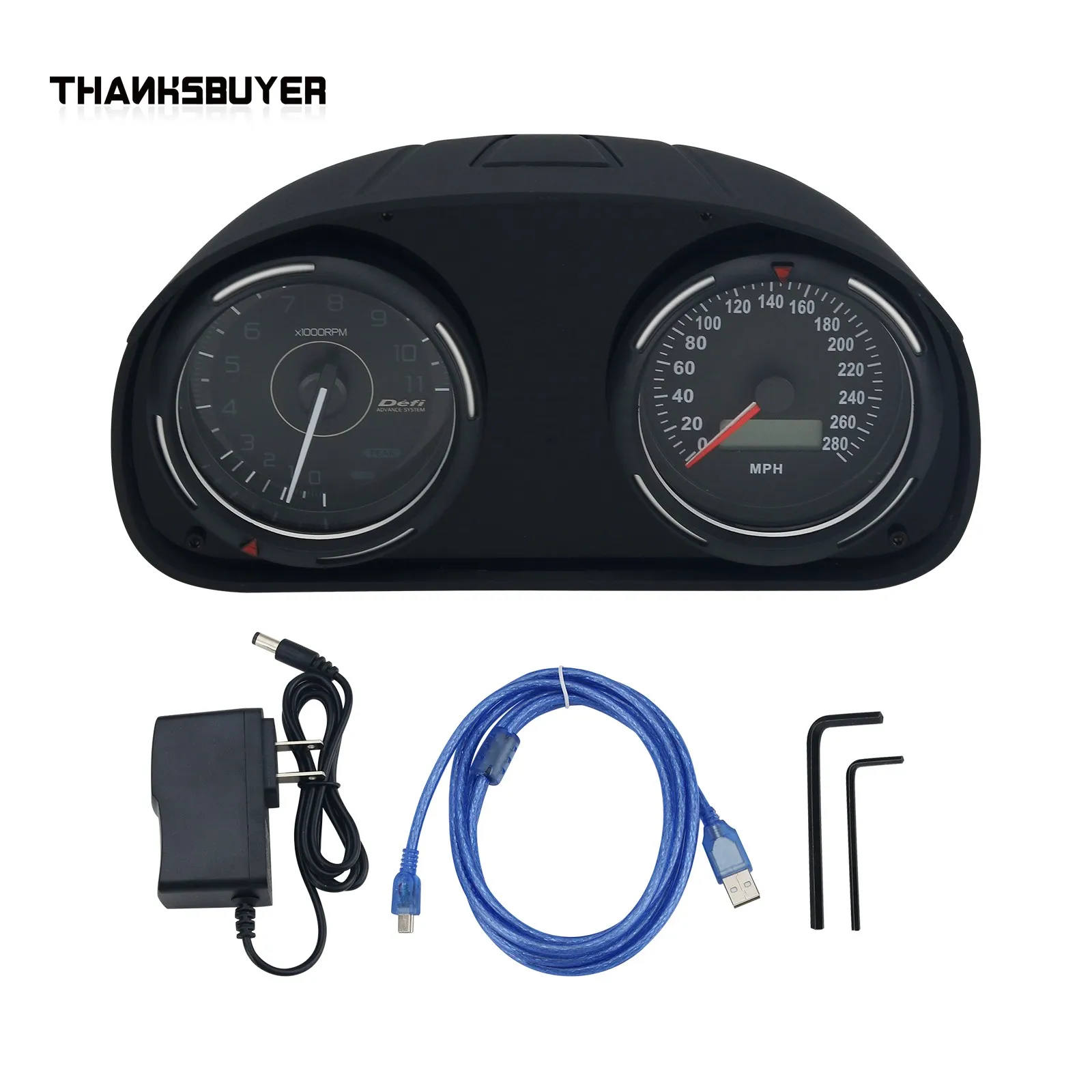 Simplayer Sim Racing Dashboard Dash Display Simulator für Sim Racing Games Euro Truck Dirt Rally Image