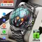Für huawei xiaomi neue amoled smart watch männer 1,43 zoll outdoor gps sport kompass fitness tracker bluetooth call smartwatch