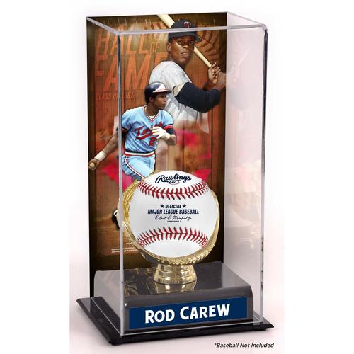 Rod Carew Minnesota Twins Hall of Fame Sublimierte Vitrine mit Bild