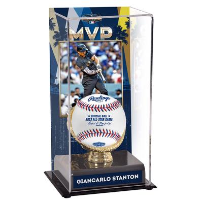 Vitrine mit Bild von Giancarlo Stanton, New York Yankees, 2022 MLB All-Star Game MVP Image