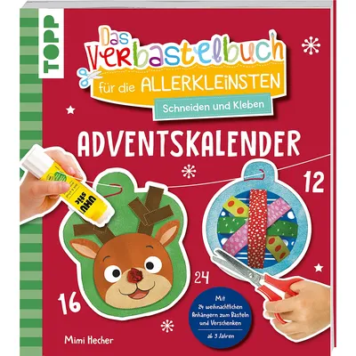 Buch Das Verbastelbuch für die Allerkleinsten - Adventskalender Image