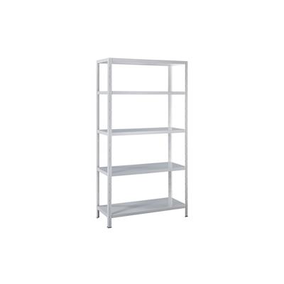 SCHULTE Regalwelt Stecksystem-Grundregal, 5 Böden, 2000x1200x350, weiß Image