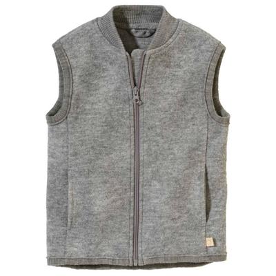 disana - Kid's Walk-Weste - Merinoweste Gr 98/104 grau Image