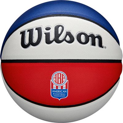 Wilson ABA Official Basketball Red/White/Blue