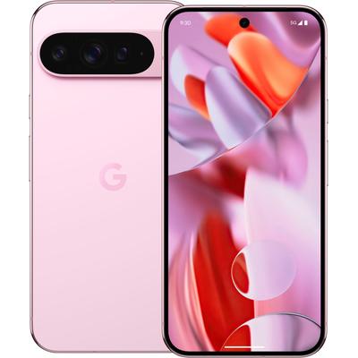 GOOGLE Smartphone "Pixel 9 Pro XL, 256 GB" Mobiltelefone rosa (rose quartz)