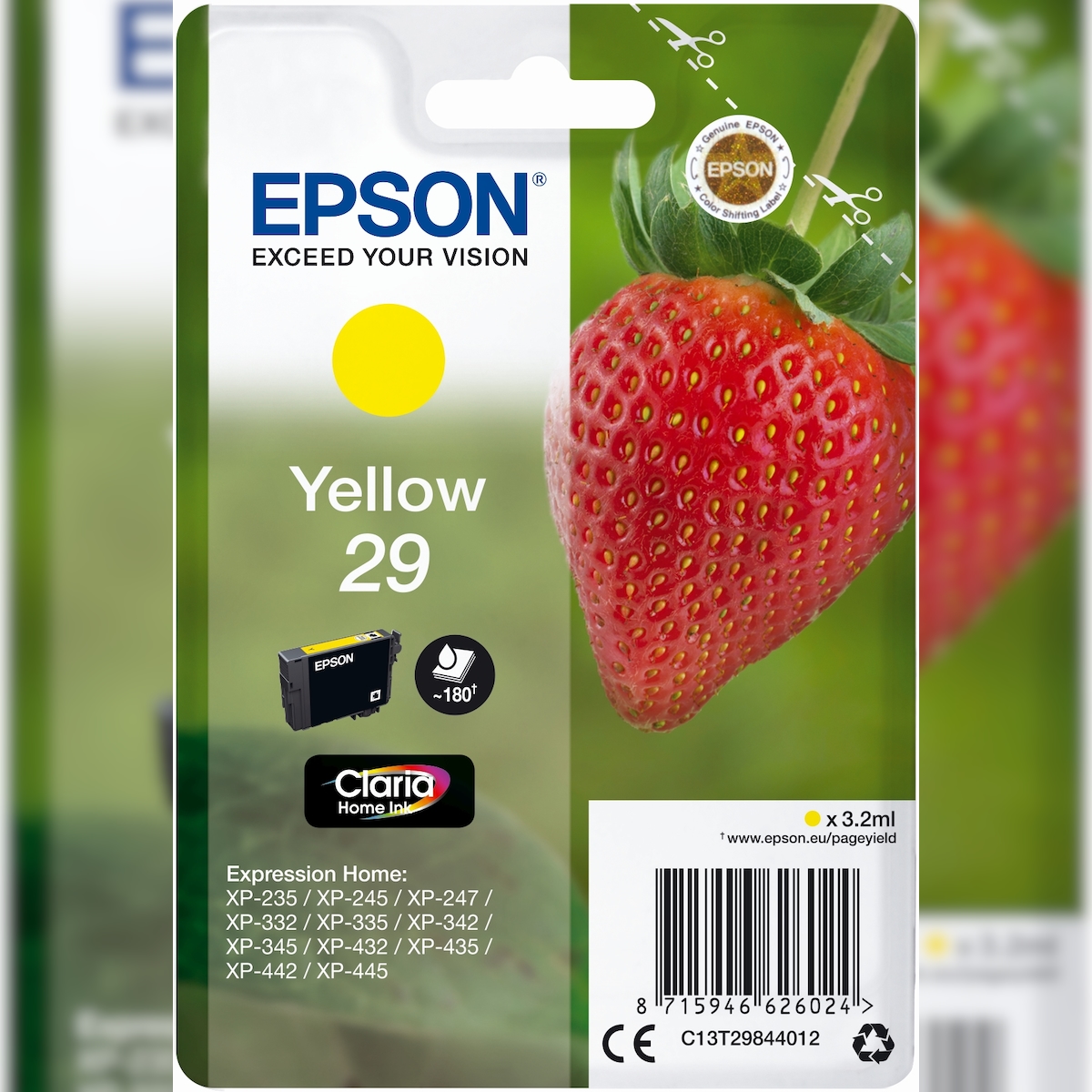 Tintenpatrone Epson T2984 gelb Image