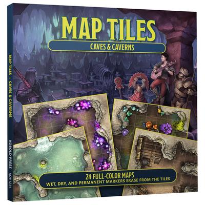 Map Tiles: Caves & Caverns