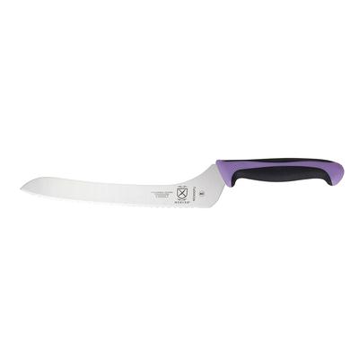 Mercer Culinary M23890PU 9" Bread Knife w/ Purple Santoprene/Polypropylene Handle, High Carbon Japanese Steel