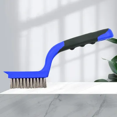 Paola 7-inch stainless steel wire brush cleaning brush rust removal and cleaning brush descaling cleaning brush