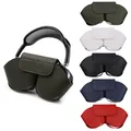 Custodia resistente all'usura in PU Custodia impermeabile antigraffio Custodia protettiva per cuffie per cuffie Airpods Max antipolvere e graffi
