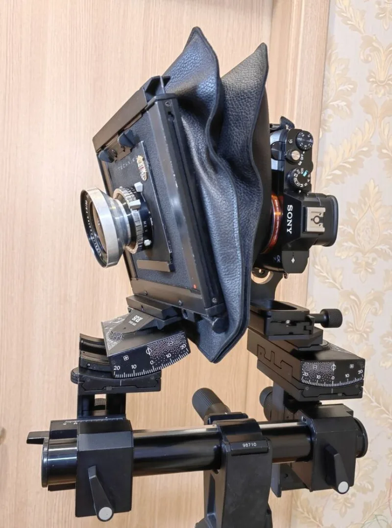 Balg Digital Kit für 4x5 5x7 8x10 Sinar P1 P2 P3 X zu Canon Nikon Sony Kamera